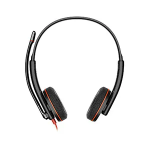 Poly Blackwire 3220 Stereo USB-C Headset +USB-C/A Adapter