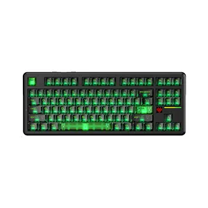 Attack Shark X87 ULTRA Tri-mode Wireless Mechanical Keyboard Shadow Jade With 8K Wireless Receiver (TAX included )