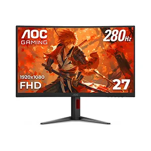 AOC C27G4Z 27″ 280Hz 0.3ms Curved Gaming Monitor