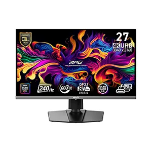 MSI MPG 272URX QD-OLED 27″ 4K 240Hz Gaming
