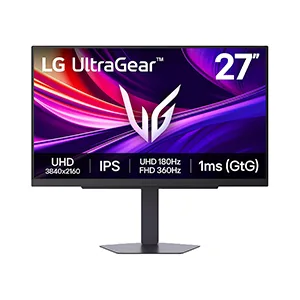 LG 27G810A-B 27″ Ultragear 4K UHD Dual Mode 180Hz/360Hz IPS Gaming Monitor