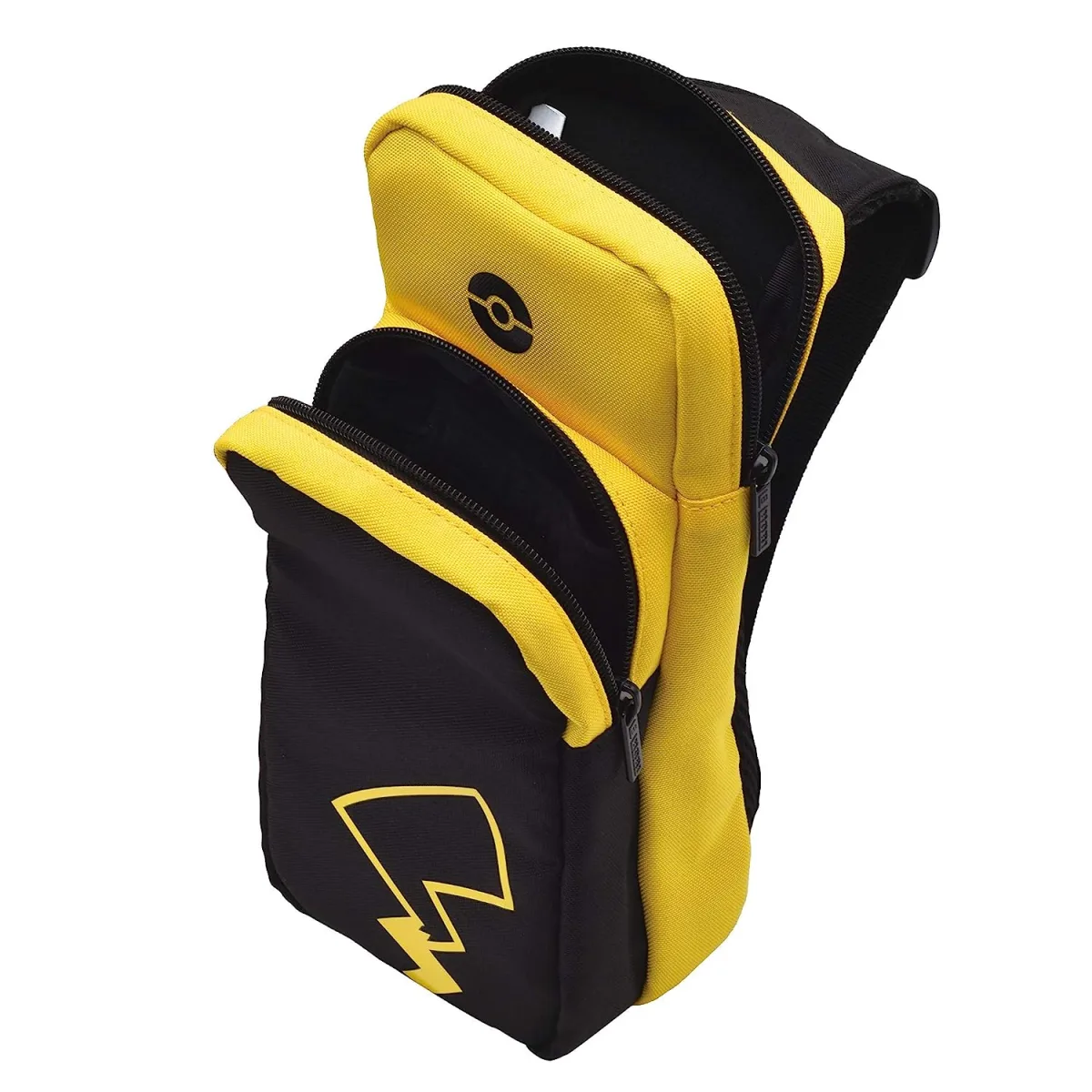 Hori Shoulder Pouch Bag for Nintendo Switch Poké Ball Edition - Yellow & Black