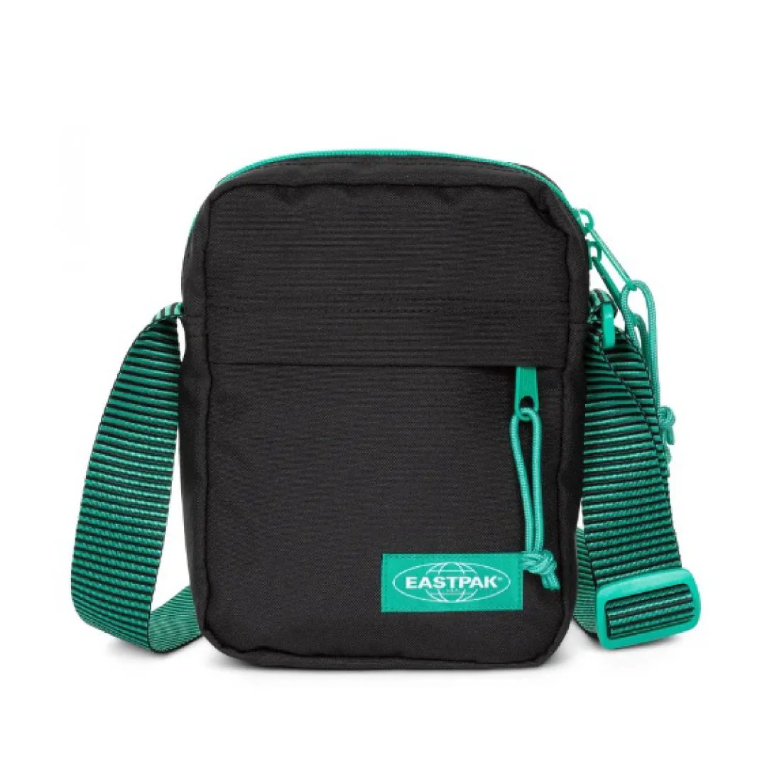 Eastpak The One Crossbody Bag - Kontrast Stripe Black | EK459J4