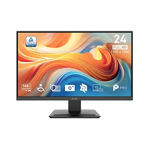 MSI Pro MP241 E14V FHD 144Hz 1ms Business Productivity Monitor