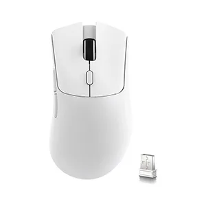 Attack Shark R1 Wireless Gaming Mouse,55G, Tri-Mode, 18K DPI White (TAX included )