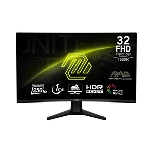 MAG 32C6X 32″ 250Hz Curved 1ms Gaming Monitor