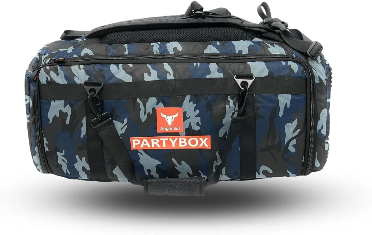 Angry Bull Carry Case For JBL Partybox 310 Bag - Camo Blue