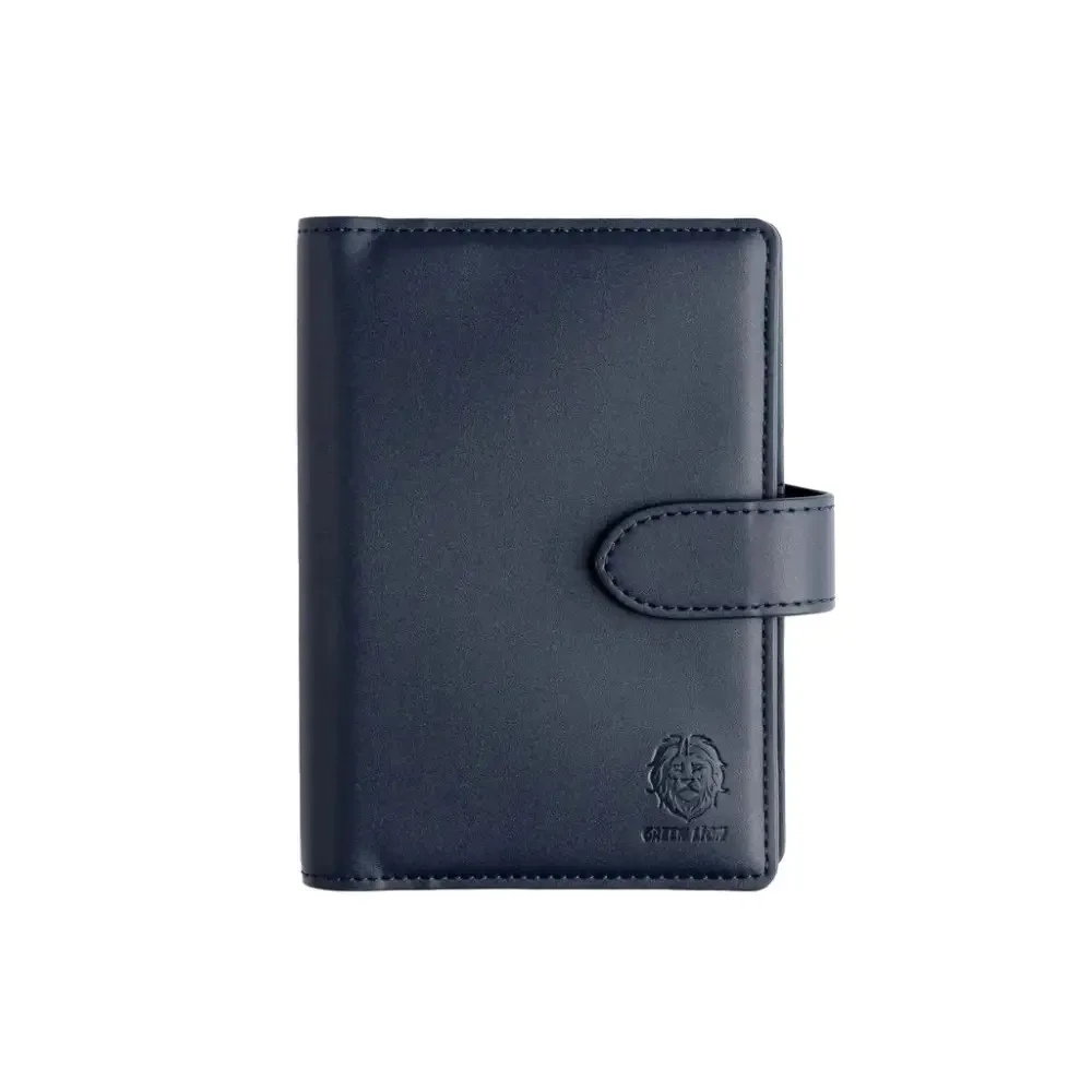 Green Lion Passport Pouch , Blue | GNPASPOTPCHBL