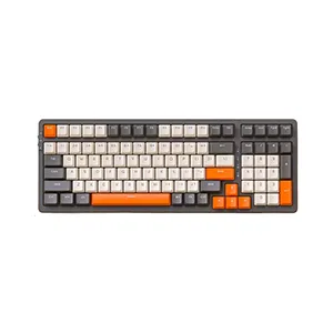 Free Wolf K8 Tri Mode Gaming Keyboard Glimmer Red Switch (TAX included )
