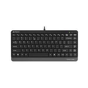 A4Tech FK11 Fstyler FN Multimedia Compact Keyboard USB (Grey) US+Arabic Layout