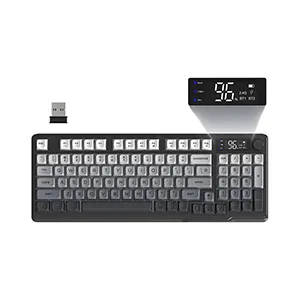 Free Wolf M96 Wireless Dual Mode Gaming Keyboard Moonlight (TAX included )