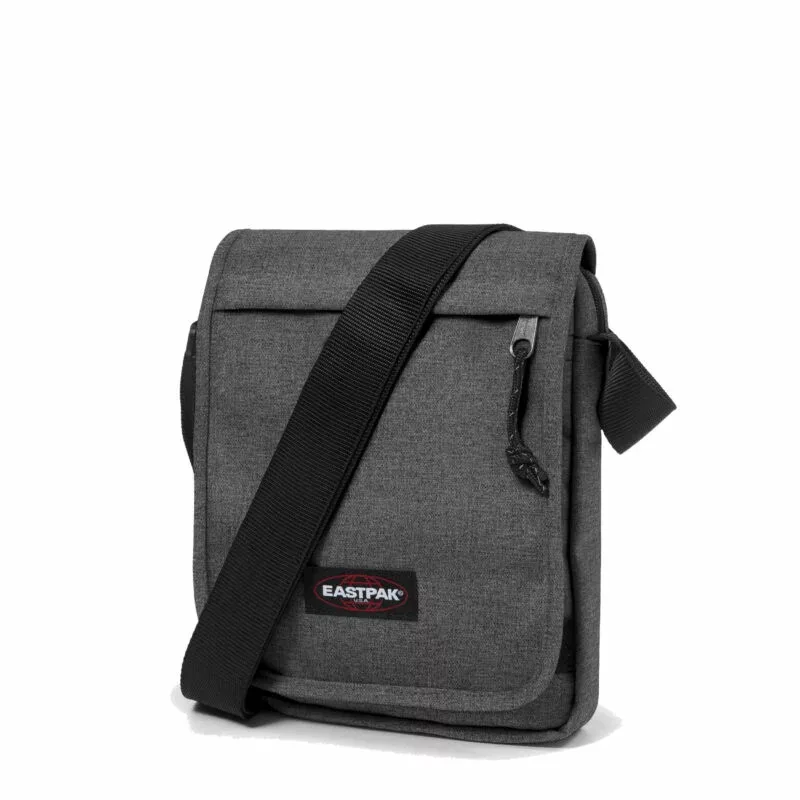 Eastpak Transit'R 4 L Wheeled Travel Bag - Black Denim | EK074677H