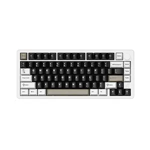 Attack Shark X86 Full Aluminum 80% Wireless Gasket Mechanical Keyboard Milk white (TAX included )