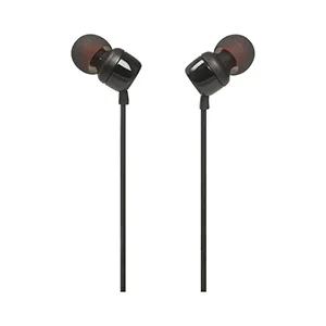JBL Tune 110 Wired In-Ear Headphones Black