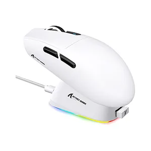 Attack Shark G3 Pro Tri-mode Wireless Gaming Mouse Ultra Lightweight White with Charge Dock (TAX included )