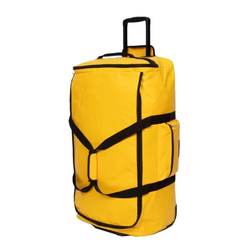Eastpak Tarp Duffl'R Wheel 2 Large Wheeled Travel Bag - Tarp Yolk | EKA5BHO3O5
