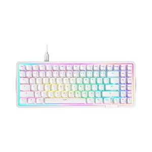 NZXT Function Elite MiniTKL Magnetic RGB Gaming Keyboard White