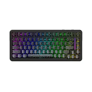 Attack Shark X82PRO HE Three-mode Magnetic Axis Gaming Keyboard Black Wireless (TAX included )