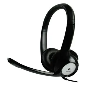 Logitech H390 USB Headset Black