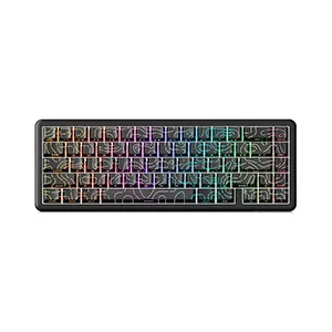 Attack Shark X68MAX HE Wired Magnetic switch mechanical keyboard Black contour line (TAX included )