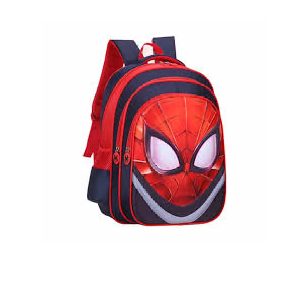 Kids Spider-Man School Backpack - Red & Navy Blue | 327-1