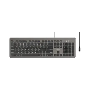 Unitek SlimTap Ultra Light Wired Keyboard with 104 keys