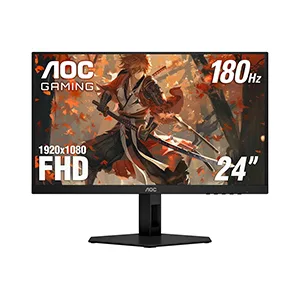 AOC 24G4E 24″ 180Hz 0.5ms Gaming Monitor